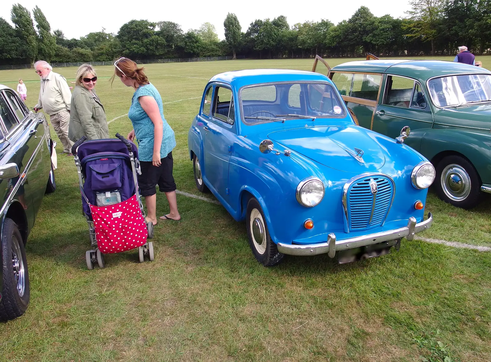 Andrew's Austin, from Stradbroke Classic Car Show, Stradbroke, Suffolk - 7th September 2013