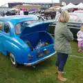 The scene at the High School, Stradbroke Classic Car Show, Stradbroke, Suffolk - 7th September 2013