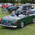 A nice green MG roadster, Stradbroke Classic Car Show, Stradbroke, Suffolk - 7th September 2013