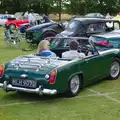 A nice green MG roadster, Stradbroke Classic Car Show, Stradbroke, Suffolk - 7th September 2013