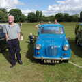 Grandad roams about, Stradbroke Classic Car Show, Stradbroke, Suffolk - 7th September 2013
