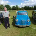 Grandad roams about, Stradbroke Classic Car Show, Stradbroke, Suffolk - 7th September 2013