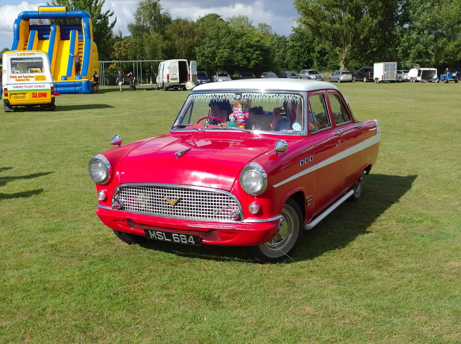 Another classic Chrysler or something, from Stradbroke Classic Car Show, Stradbroke, Suffolk - 7th September 2013