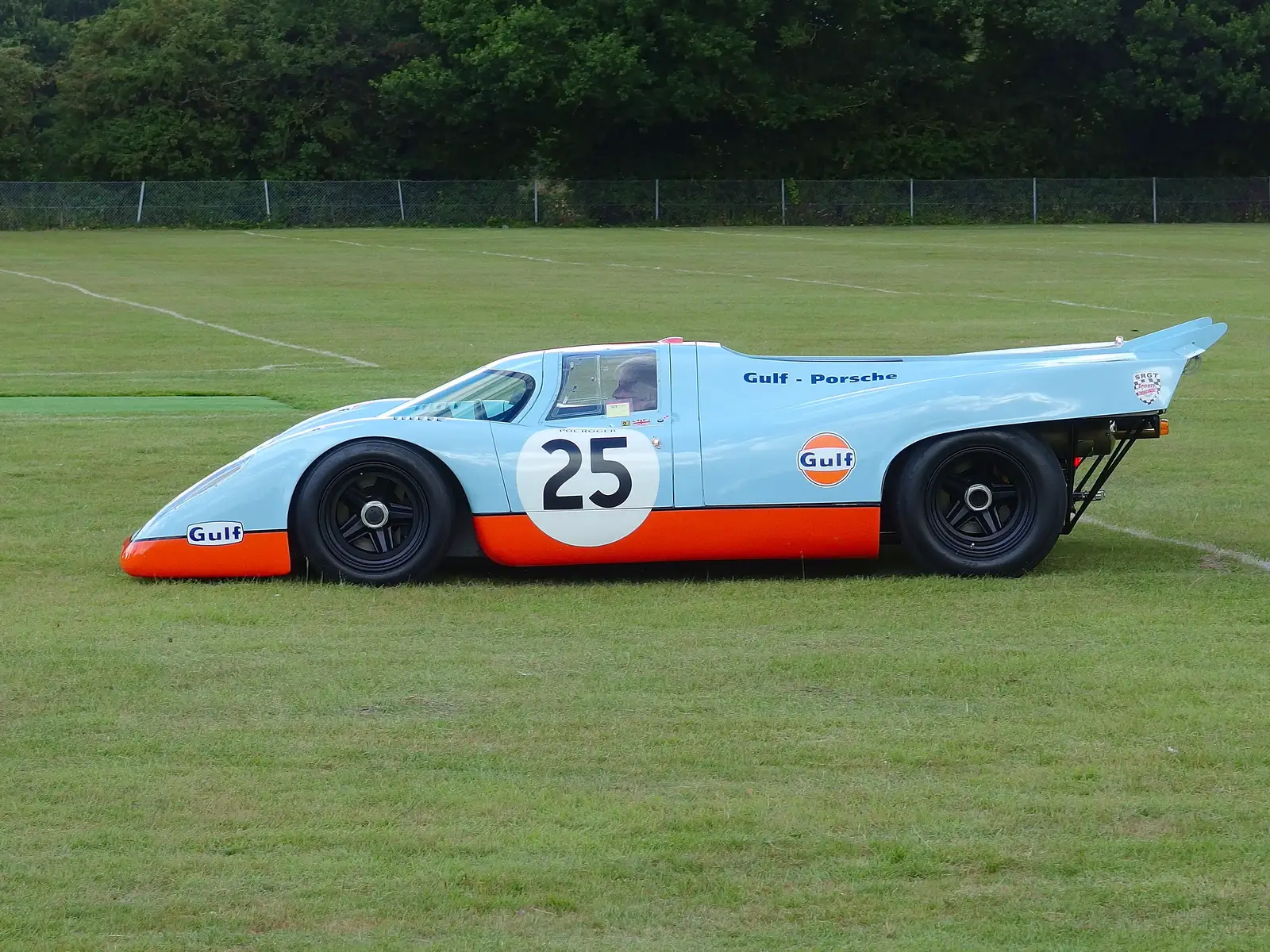 A cool Le Mans-style racing car, from Stradbroke Classic Car Show, Stradbroke, Suffolk - 7th September 2013