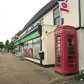 A phone box and the Cooperative Food shop, The Low House Beer Festival, Laxfield, Suffolk - 15th September 2013