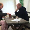 A game of chess occurs, The Low House Beer Festival, Laxfield, Suffolk - 15th September 2013