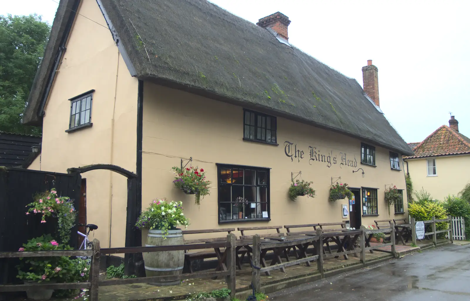 The King's Head, aka Low House, from The Low House Beer Festival, Laxfield, Suffolk - 15th September 2013