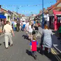 We walk up Sheringham High Street, Paul Bear's Adventures at a 1940s Steam Weekend, Holt, Norfolk - 22nd September 2013