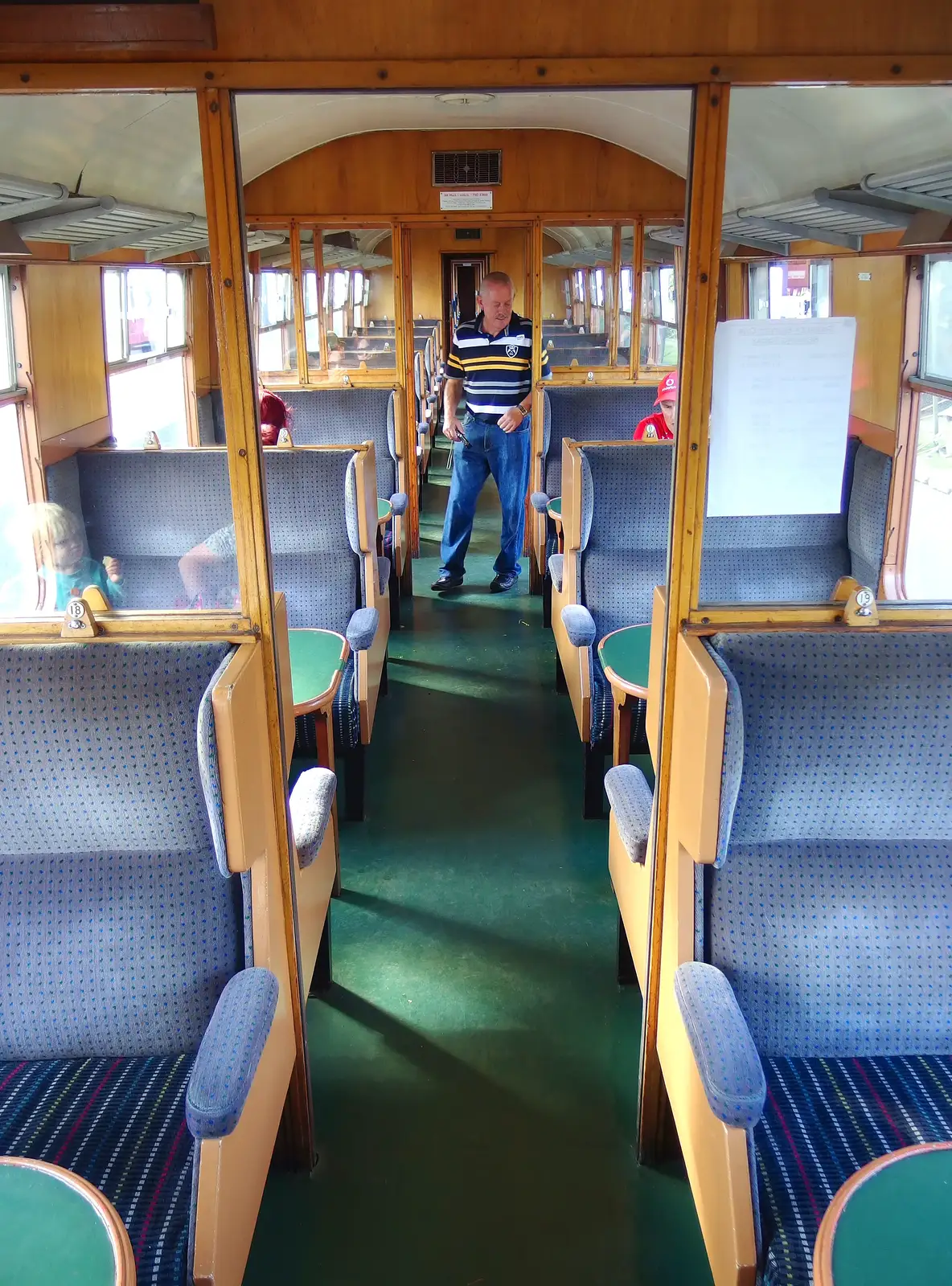 A Mark 1 TSO coach, from Paul Bear's Adventures at a 1940s Steam Weekend, Holt, Norfolk - 22nd September 2013