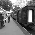 The back end of a Mark 1 coach, Paul Bear's Adventures at a 1940s Steam Weekend, Holt, Norfolk - 22nd September 2013