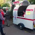 A donut van, Paul Bear's Adventures at a 1940s Steam Weekend, Holt, Norfolk - 22nd September 2013