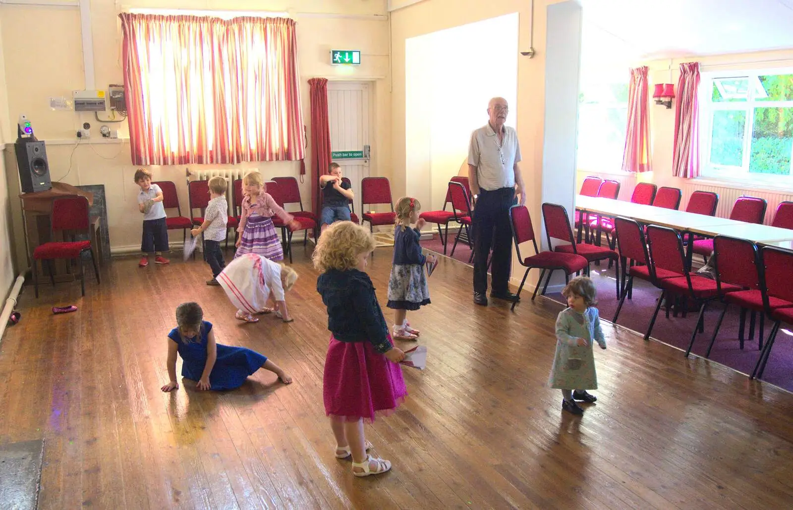 There's a bit of dancing, from Fred's Fifth Birthday, The Village Hall, Brome, Suffolk - 28th September 2013