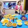 Quality food: cheese puffs, hotdogs and pizza, Fred's Fifth Birthday, The Village Hall, Brome, Suffolk - 28th September 2013