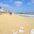 Southwold beach, and the beach huts, Southwold By The Sea, Suffolk - 29th September 2013