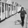 Sis with a scooter, Southwold By The Sea, Suffolk - 29th September 2013