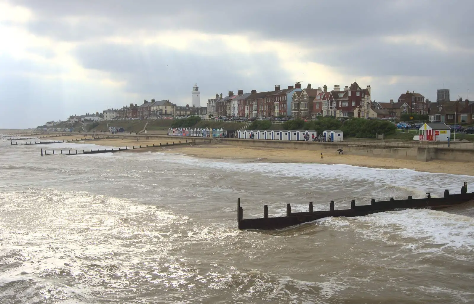 A classic photo of Southwold from the pier, from Southwold By The Sea, Suffolk - 29th September 2013