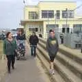 Walking along the promenade, Southwold By The Sea, Suffolk - 29th September 2013