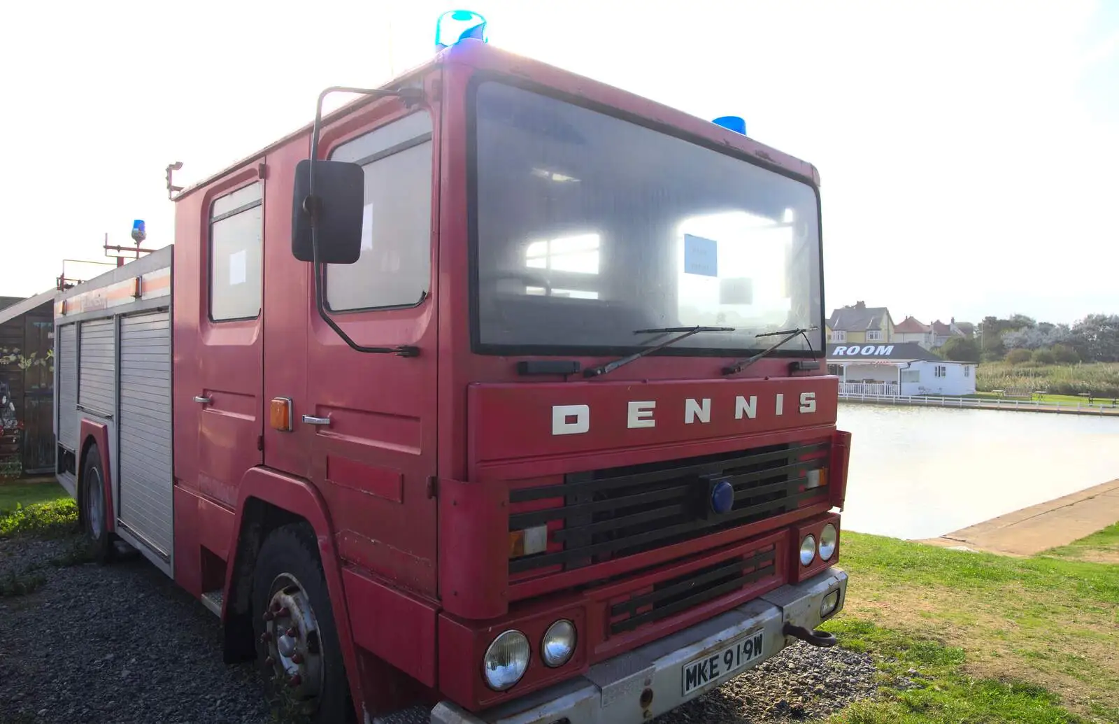 A derelict fire engine, from Southwold By The Sea, Suffolk - 29th September 2013