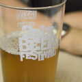 A beer-festival glass, The Diss Cornhall Beer Festival and Maglia Rosa Group, Diss, Norfolk - 12th October 2013