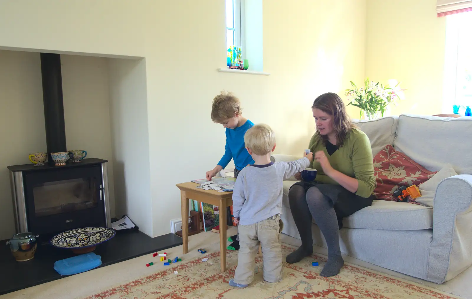 In Grandma J's lounge, from A Few Days in Spreyton, Devon - 26th October 2013