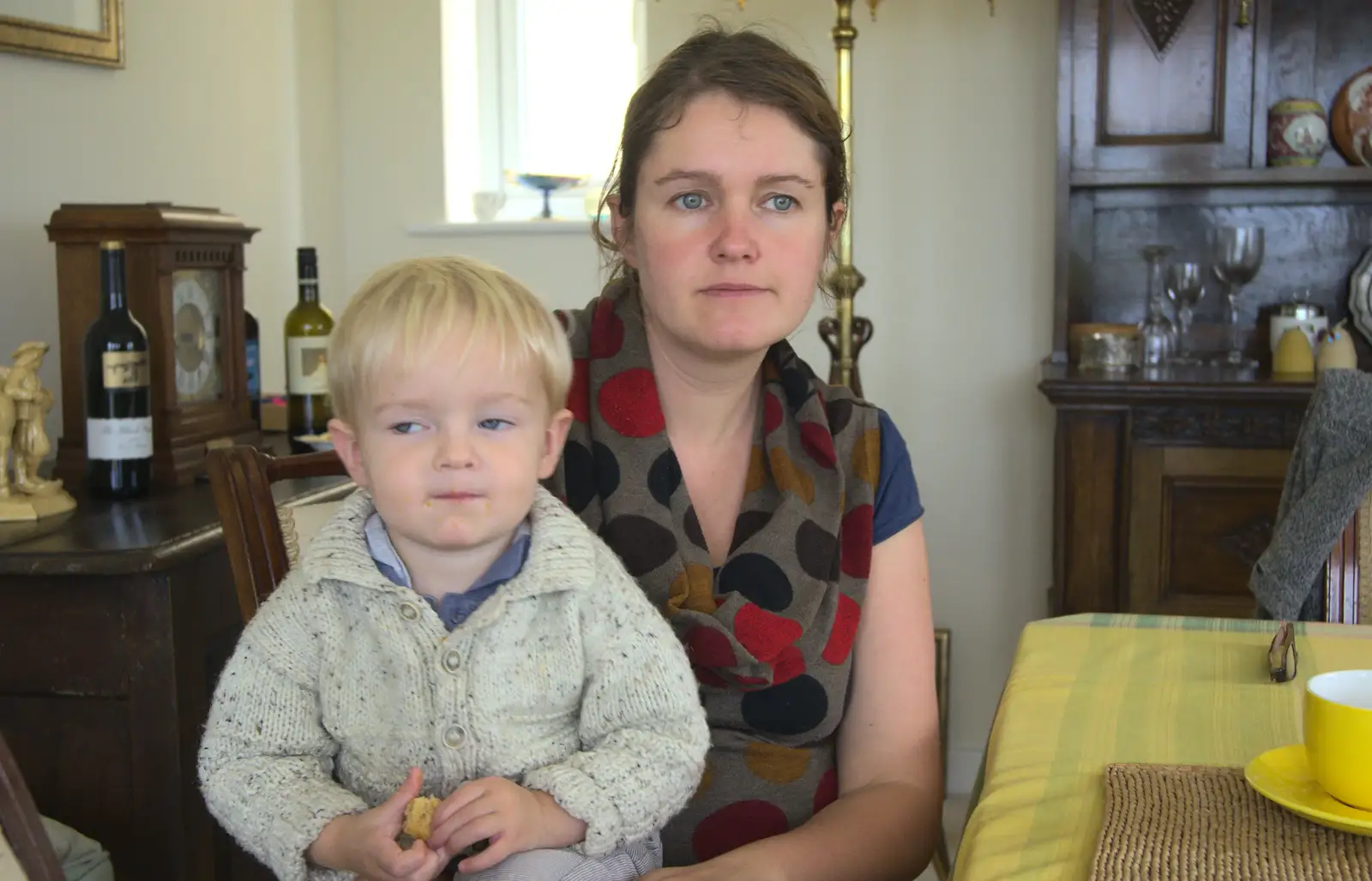 Harry looks shifty, from A Few Days in Spreyton, Devon - 26th October 2013