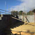 The first floor of the side extension, A November Miscellany and Building Progress, Thornham and Brome, Suffolk - 17th November 2013