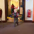 Harry runs around at Palgrave village hall, More Building and Palgrave Playground, Suffolk - 24th November 2013