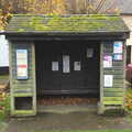 The bus stop in Palgrave, More Building and Palgrave Playground, Suffolk - 24th November 2013