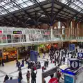 The ever-photogenic Liverpool Street Station, Lunch in the East End, Spitalfields and Brick Lane, London - 1st December 2013