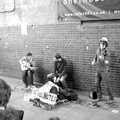 The Trouble Notes play on Brick Lane, Lunch in the East End, Spitalfields and Brick Lane, London - 1st December 2013