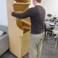 Joe inspects the nearly-finished cabinet , SwiftKey's Arcade Cabinet, and the Streets of Southwark, London - 5th December 2013