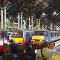 The trains at Liverpool Street are going nowhere, SwiftKey's Arcade Cabinet, and the Streets of Southwark, London - 5th December 2013