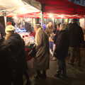 Market stalls in Eye, The Eye Lights, Eye, Suffolk - 6th December 2013