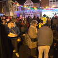 The crowds are out for the lights, The Eye Lights, Eye, Suffolk - 6th December 2013