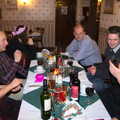 The BSCC Christmas Dinner, Brome, Suffolk - 7th December 2013, Suey, DH, Claire, Paul, The Boy Phil and Marc