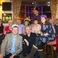 Nosher gets in on the group photo action, The BSCC Christmas Dinner, Brome, Suffolk - 7th December 2013