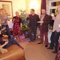 Party gathering, A Christmas Party, Brome, Suffolk - 21st December 2013