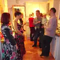 Action in the kitchen, A Christmas Party, Brome, Suffolk - 21st December 2013