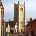 The view from outside Beard's deli in Eye, Christmas Day and all that, Brome, Suffolk - 25th December 2013