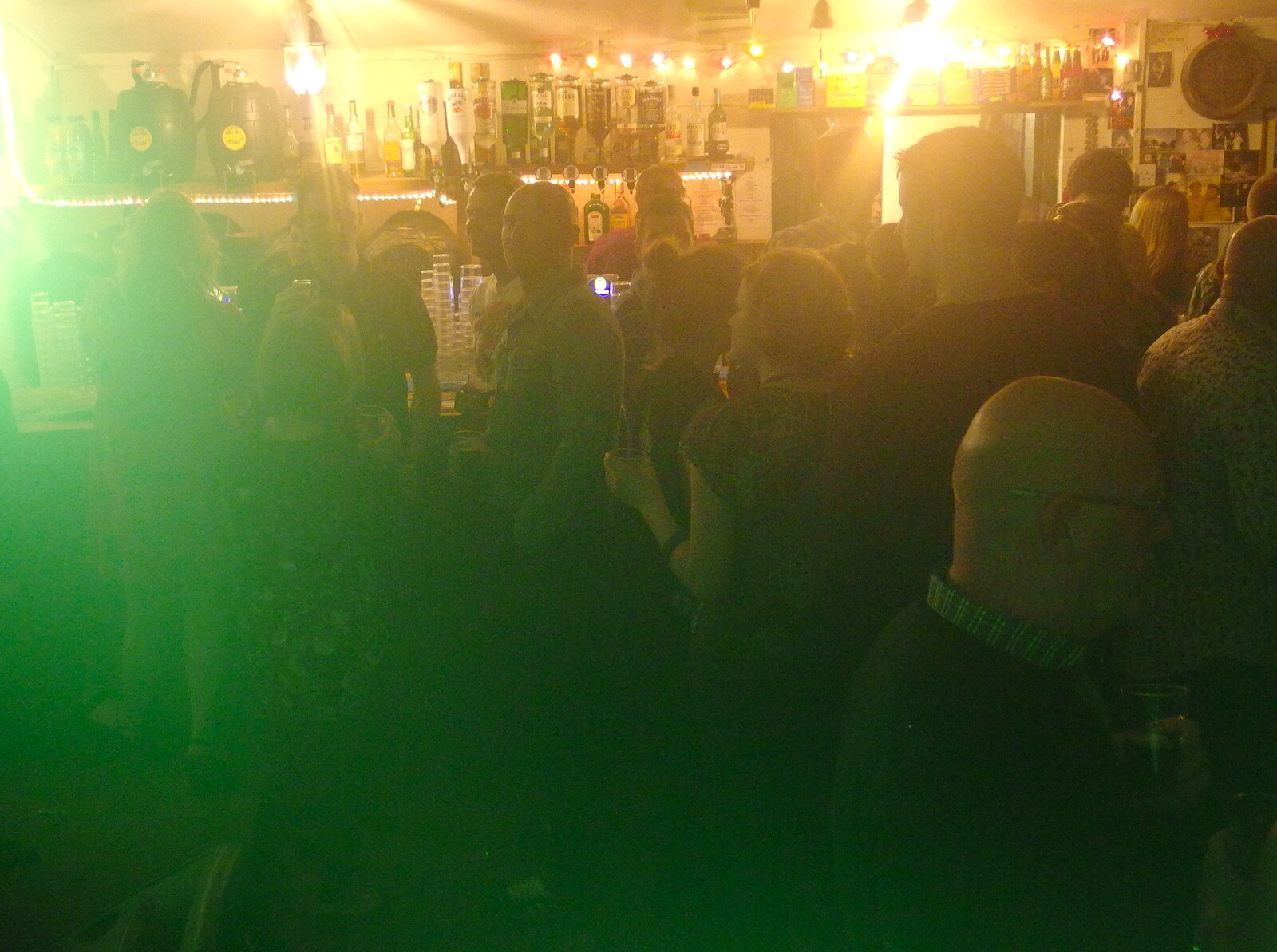 A steamy crowd from The BBs Do New Year's Eve at the Barrel, Banham, Norfolk - 31st December 2013