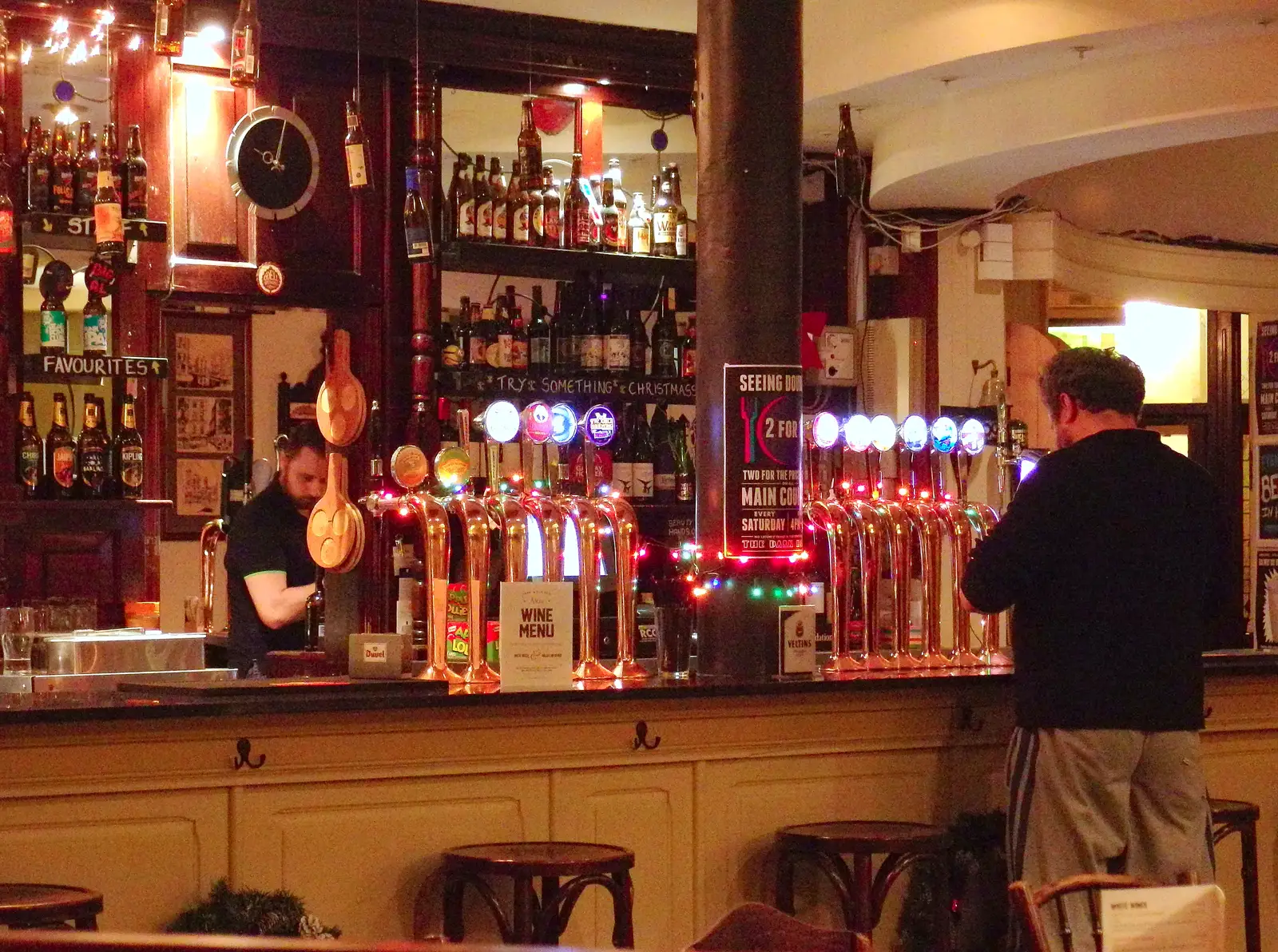 Noddy gets the beers in, from A Trip to Monkstown Farm and Blackrock, County Dublin, Ireland - 2nd January 2014