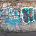 Graffiti on a wall, A Trip to Monkstown Farm and Blackrock, County Dublin, Ireland - 2nd January 2014