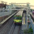 A DART train at Blackrock station, A Trip to Monkstown Farm and Blackrock, County Dublin, Ireland - 2nd January 2014