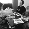 Harry and Fred play with Lego in a café, Dun Laoghaire and an Electrical Disaster, Monkstown, County Dublin, Ireland - 4th January 2014