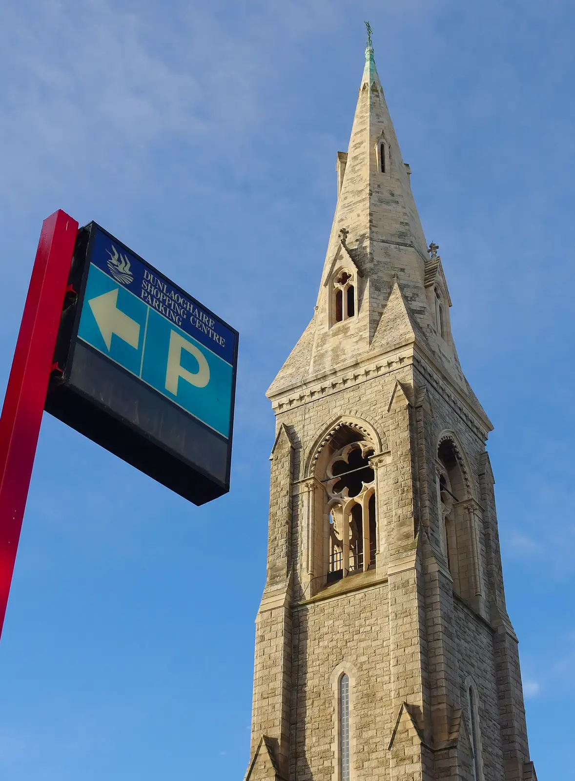 Incongruous things thrust skyward, from Dun Laoghaire and an Electrical Disaster, Monkstown, County Dublin, Ireland - 4th January 2014