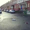 Strong winds have blown a lot of debris around, Dun Laoghaire and an Electrical Disaster, Monkstown, County Dublin, Ireland - 4th January 2014