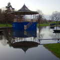 Back to the flooded bandstand in the park, Dun Laoghaire and an Electrical Disaster, Monkstown, County Dublin, Ireland - 4th January 2014