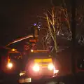 A cherry-picker arrives to cut down the branch, Dun Laoghaire and an Electrical Disaster, Monkstown, County Dublin, Ireland - 4th January 2014