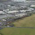 The industrial area near the airport, Dun Laoghaire and an Electrical Disaster, Monkstown, County Dublin, Ireland - 4th January 2014