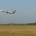 Another Ruinair 737 takes off from Stansted, Dun Laoghaire and an Electrical Disaster, Monkstown, County Dublin, Ireland - 4th January 2014